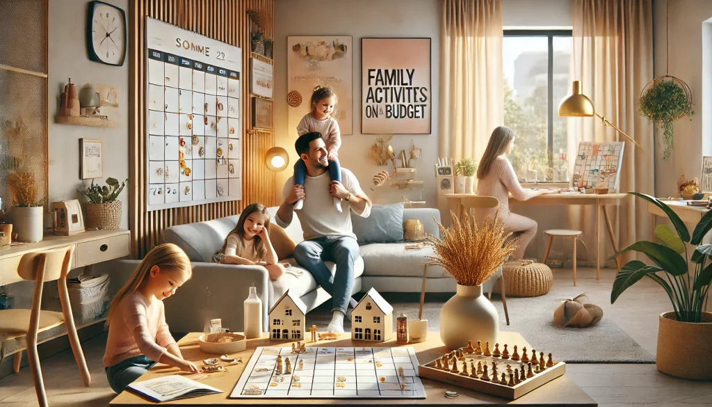 Consejos para planificar actividades familiares sin gastar mucho