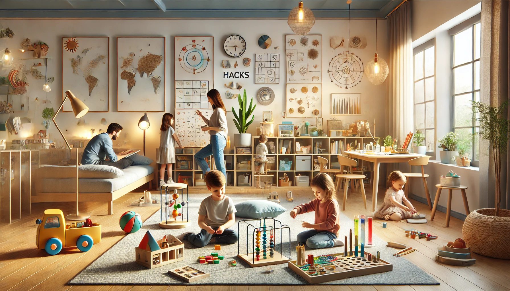 Hacks para hacer que los niños aprendan jugando