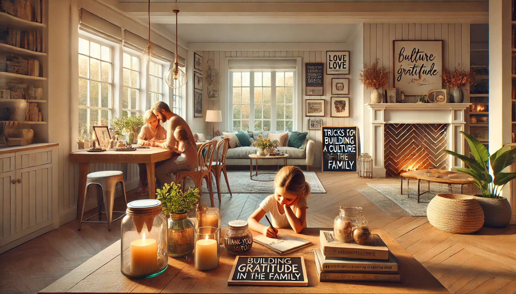 Trucos para establecer una cultura de gratitud familiar