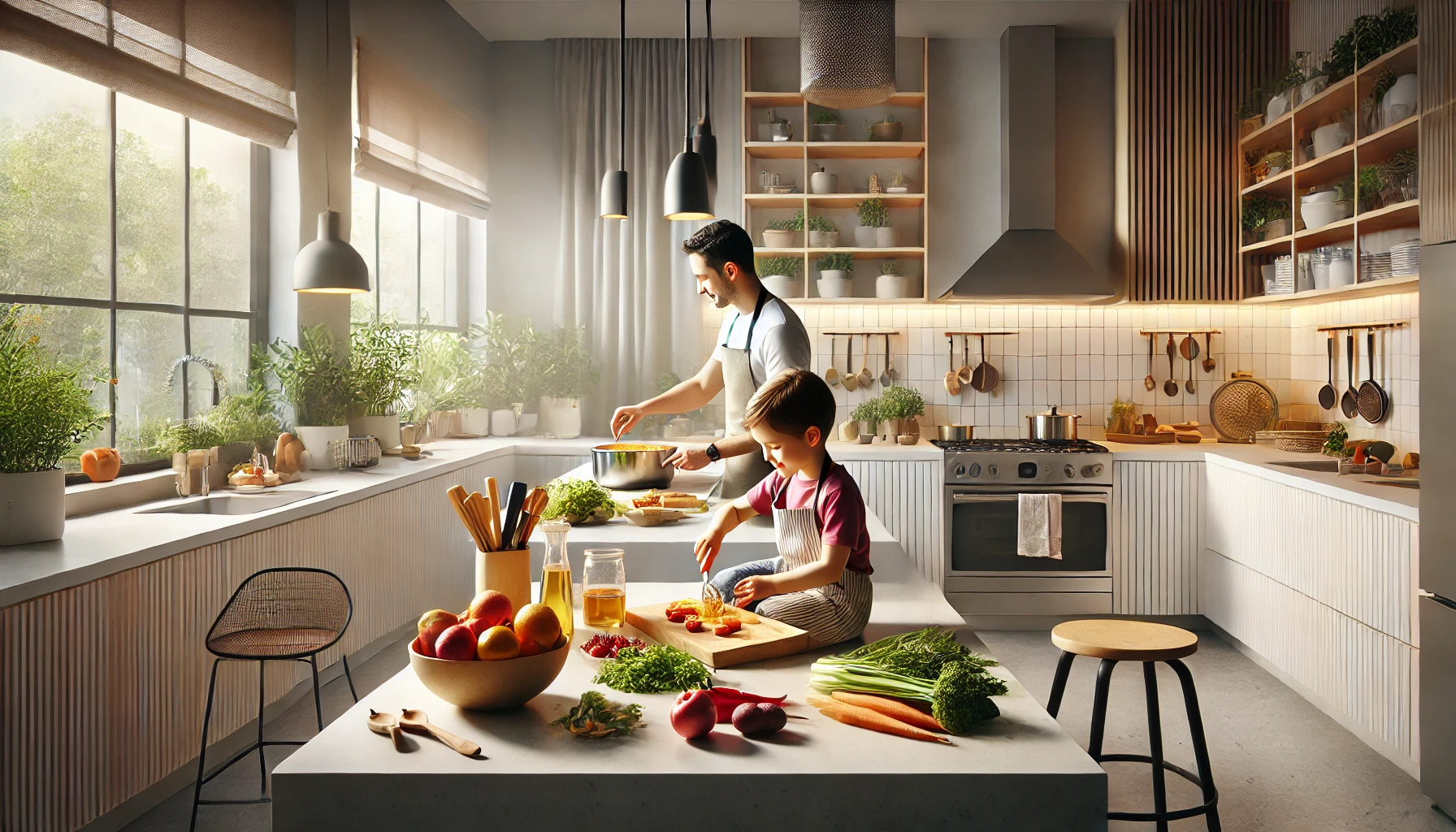 Trucos para hacer que tus hijos se involucren en la cocina