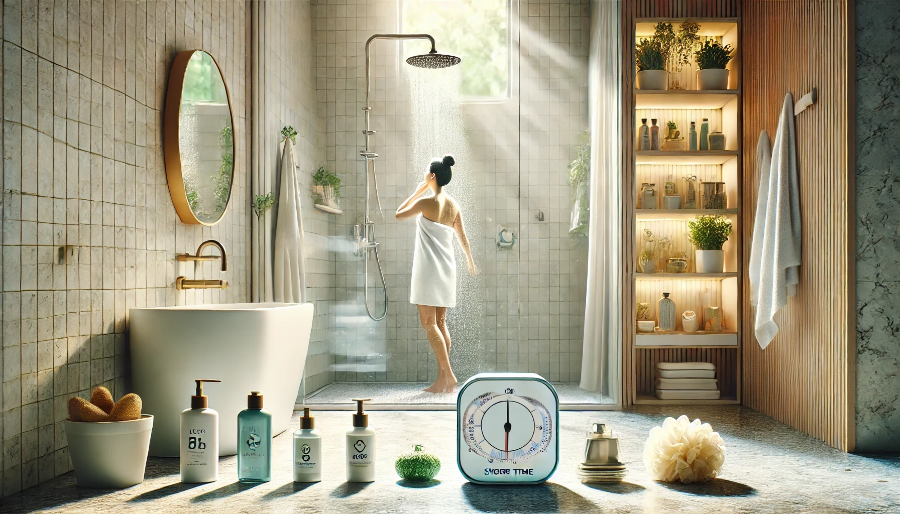 Trucos para optimizar tu tiempo de ducha