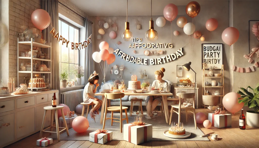 celebrar cumpleaños de manera económica