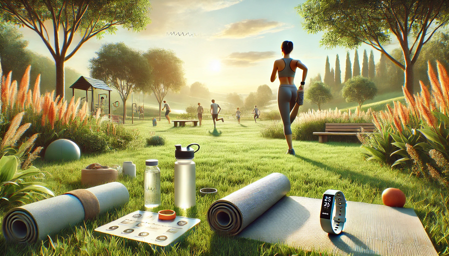 hacer ejercicio al aire libre