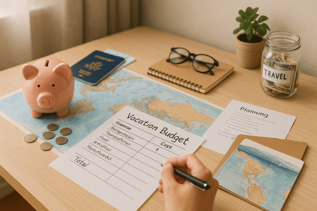 plan de ahorro para vacaciones
